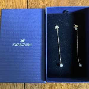 SWAROVSKI Drop Earrings 2-in-1 Shell Pineapple